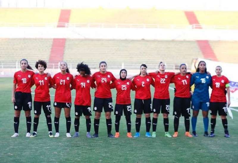 لاعبات منتخب مصر