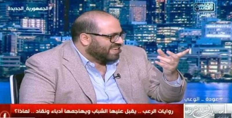 كاتب روايات رعب لـ"حديث القاهرة": بخاف من الظلام والمهرجين والأطفال وكتاباتي علاج نفسي
