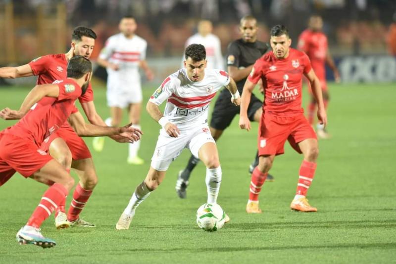 الزمالك وشباب بلوزداد 