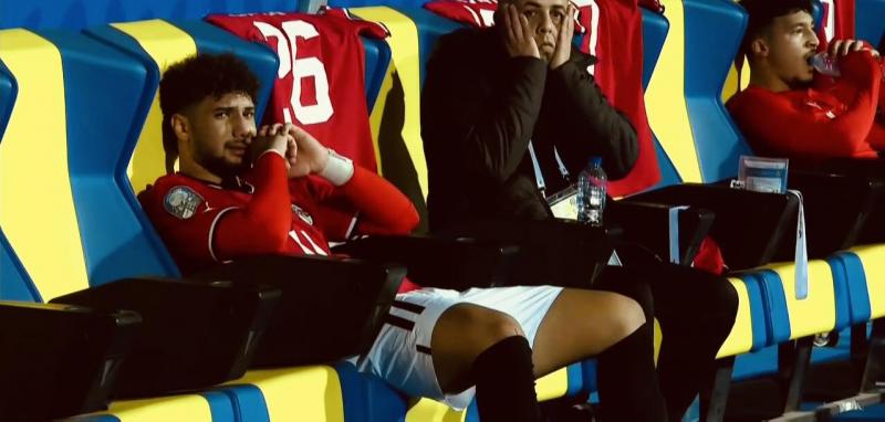 الحزن على لاعبي مصر