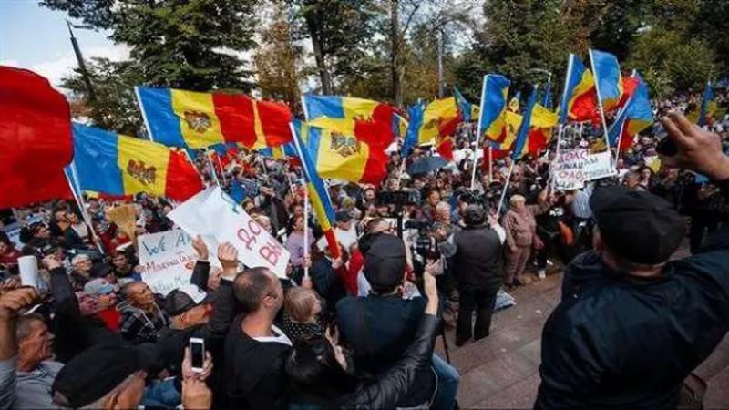 احتجاجات في مولدوفا