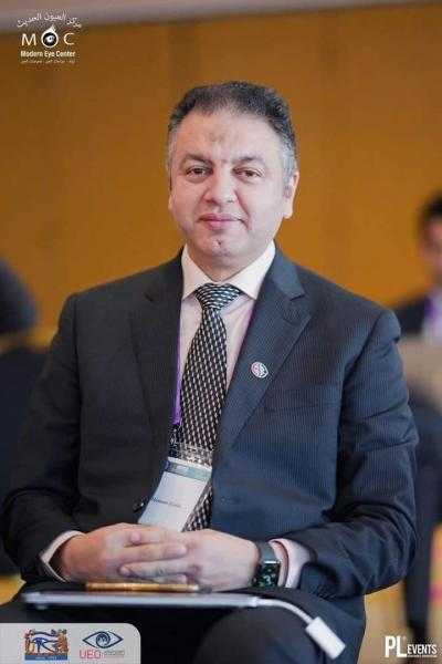 كلية جمعية عموم الهند للعيون تمنح الطبيب المصري حسام زيادة الزمالة الفخرية