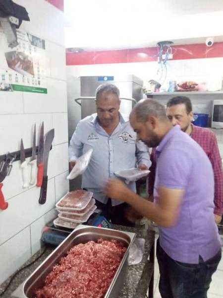 تحرير 13 محضرا وضبط لحوم منتهية الصلاحية وغير صالحة للإستهلاك الآدمي بالبحيرة