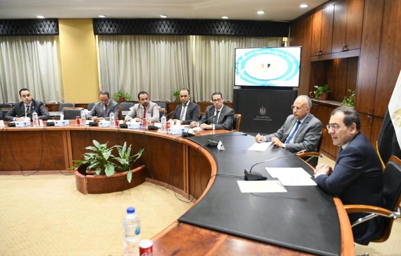 اجتماع الوزير طارق الملا والوزير هاني سويلم 