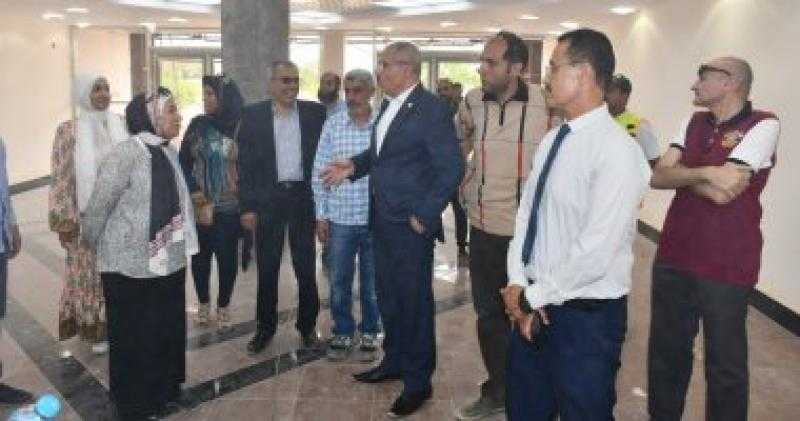 افتتاح مبنى جديد لكلية الحاسبات والمعلومات بجامعة قناة السويس العام الدراسى المقبل