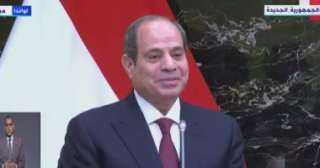 الرئيس السيسى: 200 ألف سودانى نزحوا إلى الحدود المصرية بسبب الصراع هناك