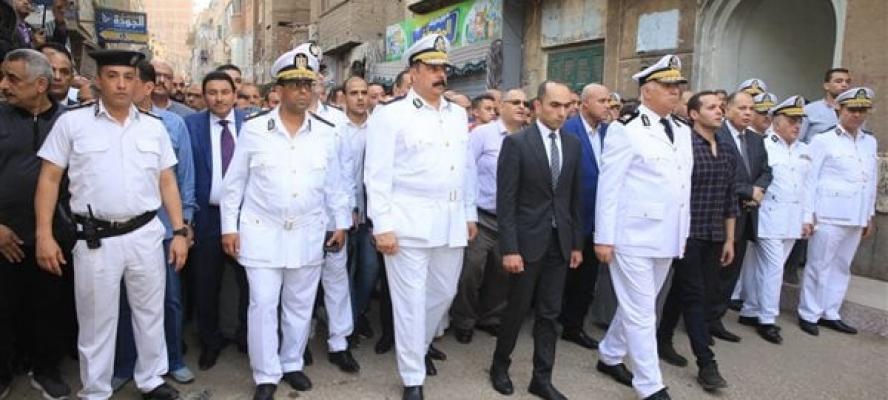 جنازة عسكرية للشهيد الرائد مصطفى عبد الرازق بمسقط رأسه بمركز طما