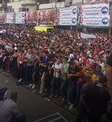 بث مباشر|آلاف الحضوربميدان الساعة بدمياط ضمن إحتفالية حزب مستقبل وطن لتأييد الرئيس السيسي