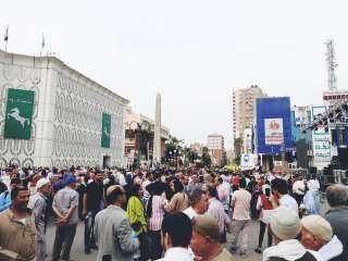 بالصور..الآلاف يحتشدون بميدان الشرقية للاحتفال بانتصارات أكتوبر ودعم وتأييد الرئيس السيسي