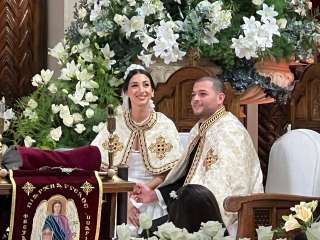 زفاف اسطورى لأبنة مصممة الازياء العالمية مارى لوى