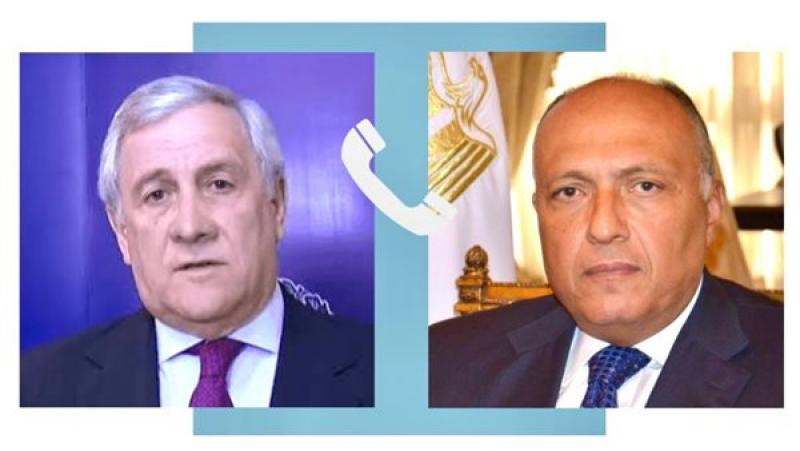 اتصال هاتفي بين وزيري خارجية مصر وإيطاليا