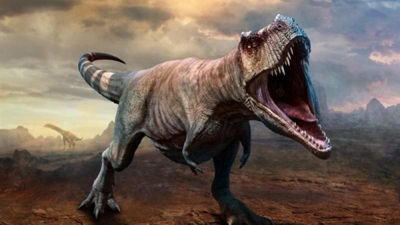 ديناصور تيركس من سلسلة "Jurassic Park"