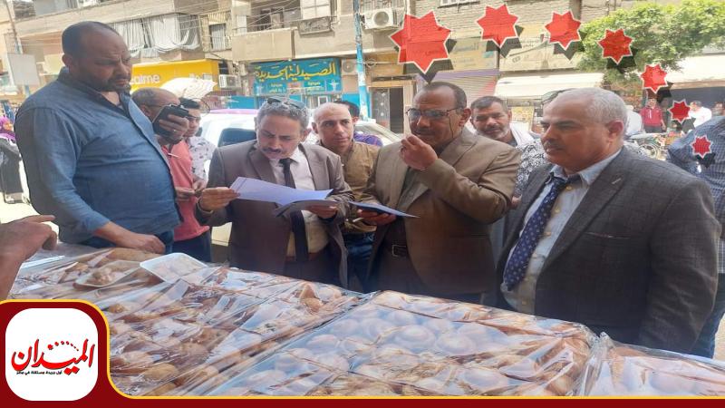 حملة مكبرة علي المخابز السياحية بمركز ابوقرقاص 