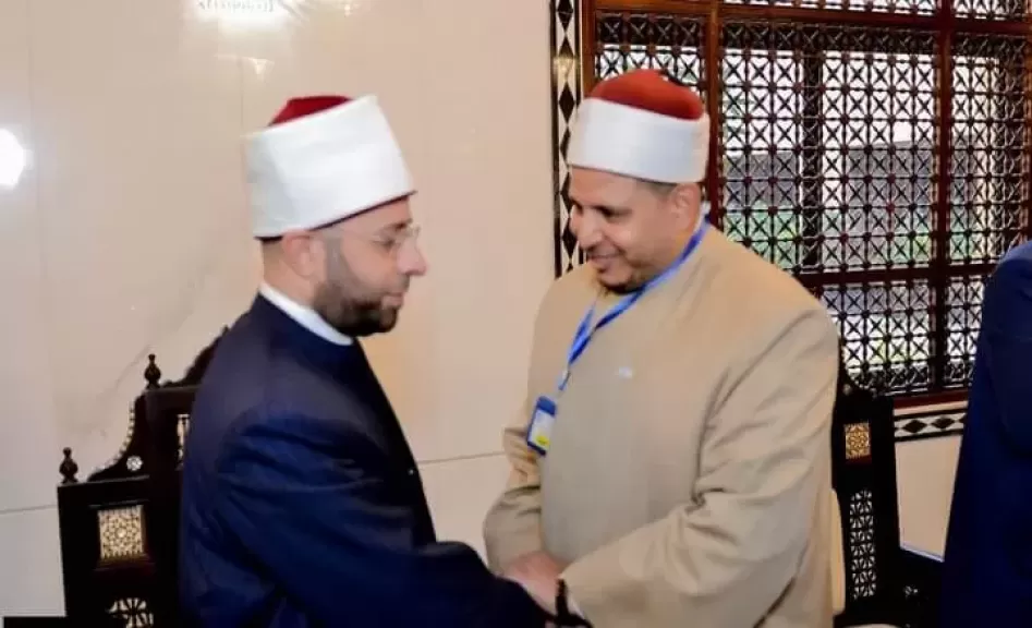 د.ياسين بدراوى مع وزير الأوقاف