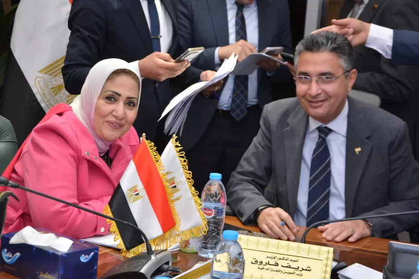 لقاء الدكتور شريف فاروق وزير التموين والتجارة الداخلية مع السادة أعضاء مجلسي النواب والشيوخ.