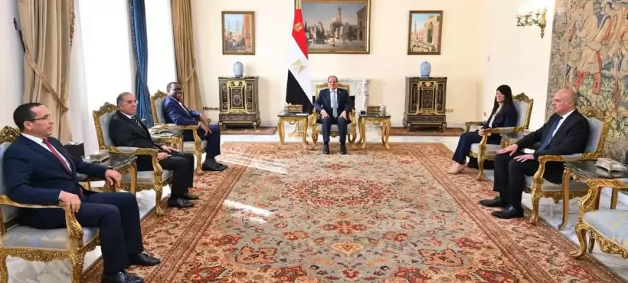 السيسي يلتقي بـ رئيس البنك الإفريقي للتنمية