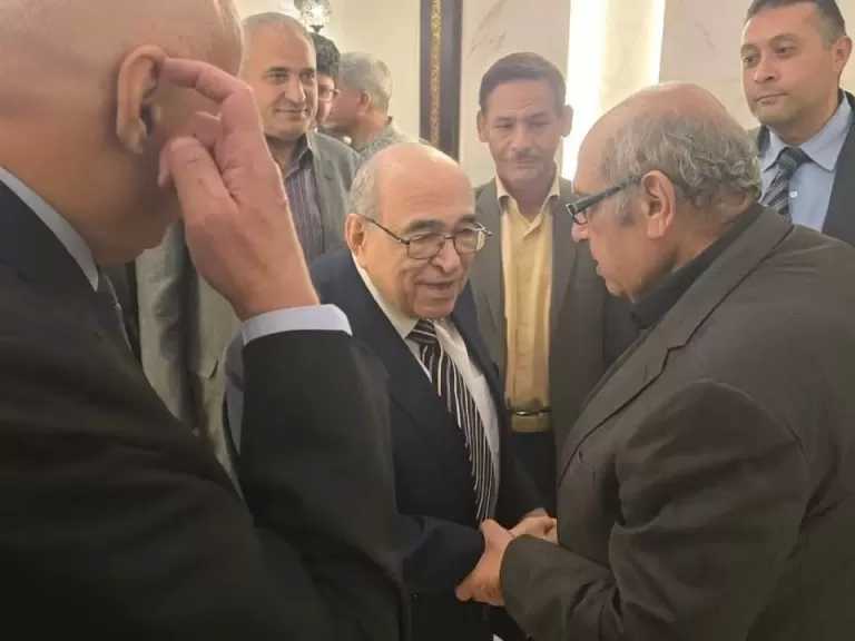 بالصور ..عزاء زوجة رئيس إتحاد المصريين بأوروبا