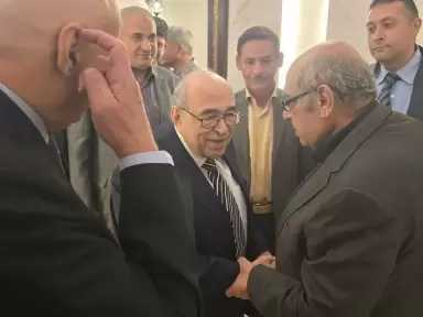 بالصور ..عزاء زوجة رئيس إتحاد المصريين بأوروبا