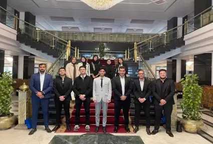 وفد طلابي من الجامعة المصرية الروسية يشارك في النسخة الرابعة من ملتقى ”استمع وتحدث” بمرصد الأزهر