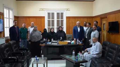 ”مستقبل وطن” ميت غمر يبحث مع الإدارة العامة لتطوير وحماية نهر النيل بقناطر زفتي طلبات المواطنين