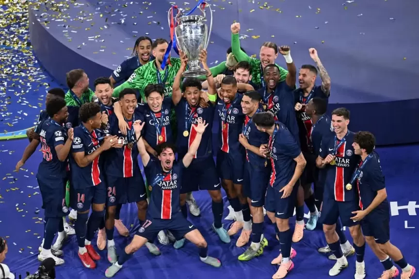 باريس سان جيرمان بطل أوروبا