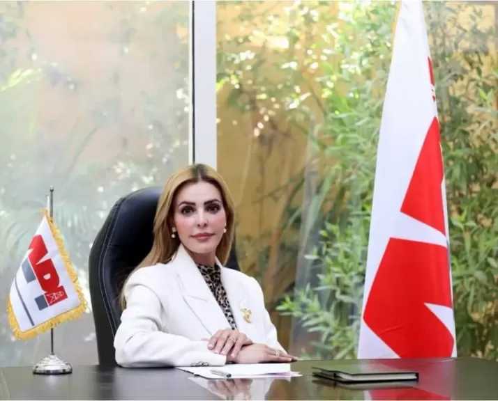 مروة بوريص نائبا لرئيس الاتحاد العربي للتنمية الاجتماعية لقطاع الأعمال والاستثمار