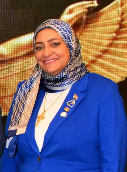 داليا لطفي رئيسًا لنادي روتاري هليوبوليس النزهة لعام 2025–2026