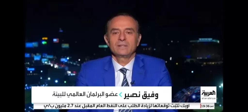 نصير خلال اللقاء