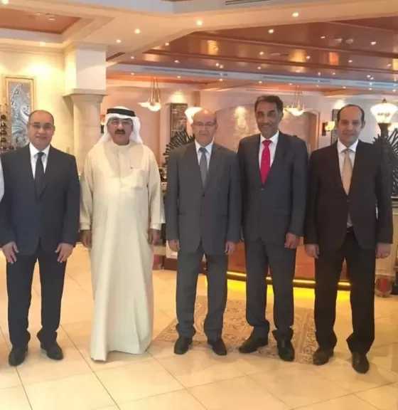 وفد الجامعة الأهلية برئاسة البروفيسور الحواج يزور مصر