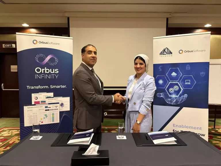 «ألكان تليكوم» توقع شراكة استراتيجية معOrbus Software لتسريع التحول المؤسسي في السوق المصرية