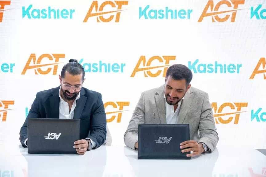 ACT وKashier  توقعان بروتوكول تعاون استراتيجي لتقديم حلول دفع ذكية لقطاع الضيافة
