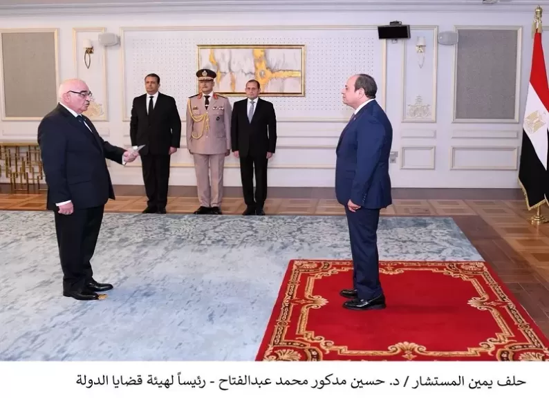 المستشار الدكتور حسين مدكور رئيس هيئة قضايا الدولة