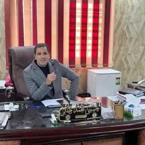 خالص التهنئة للحسيني بك جابر لترقية سيادته لرتبة مقدم وتوليه منصب رئيس قسم الأموال العامة