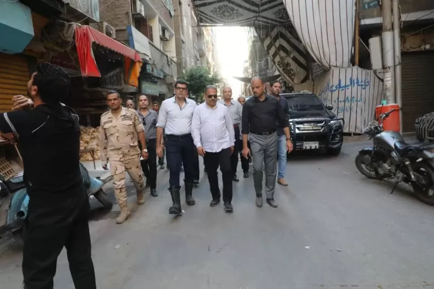 محافظ الشرقية في مكان الحادث