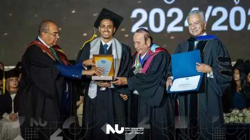 جامعة النيل تحتفل بتخريج دفعة جديدة من طلبة الدكتوراه والماجستير والبكالوريوس