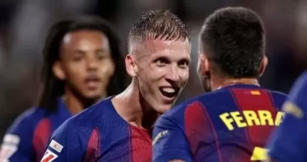 احتفال برشلونة