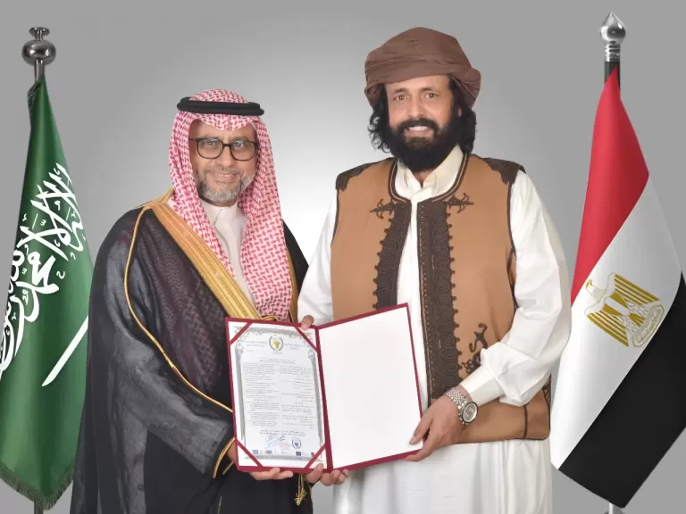 المستشار هاني حسن أبو زيد والشيخ عبد السلام الزارف العوامي