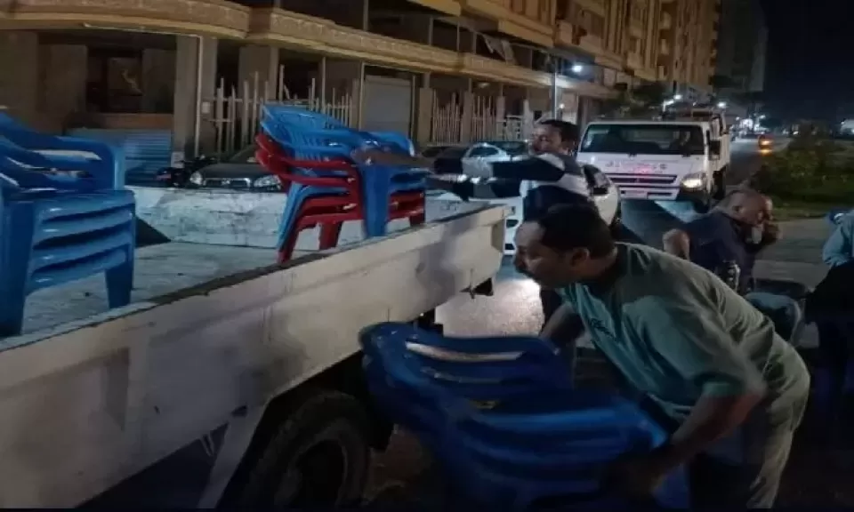 حملة إشغالات بالبحيرة