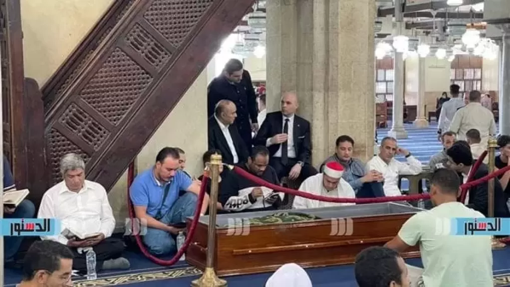 جنازة احمد عمر هاشم