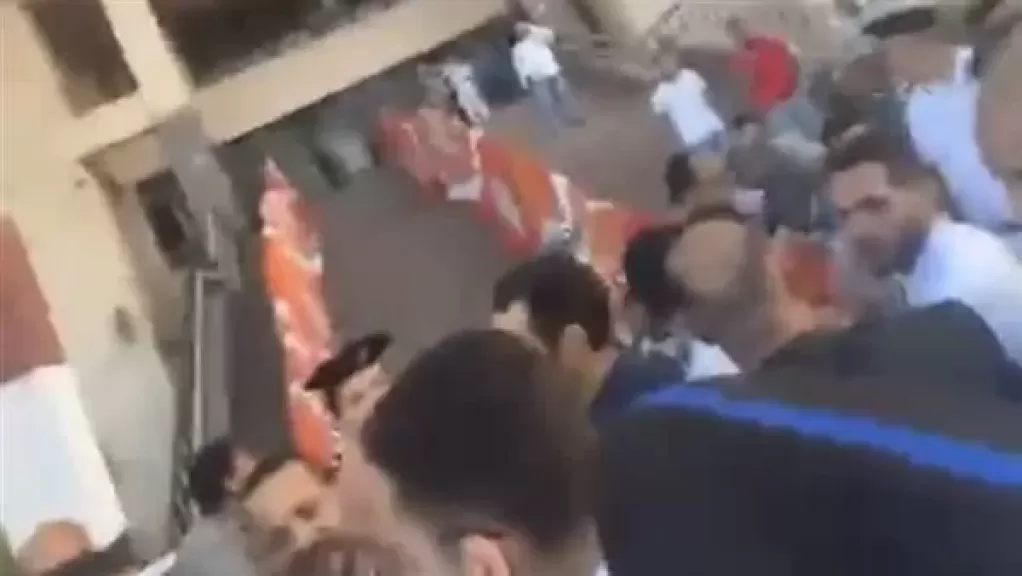 مشاجرات أمام محكمة دمياط