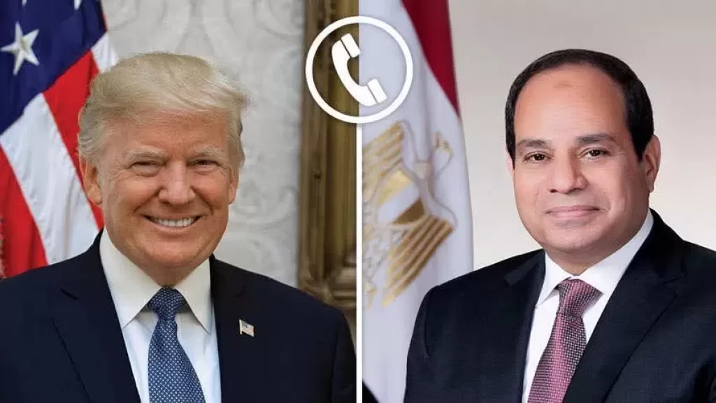 السيسي يهنئ ترامب