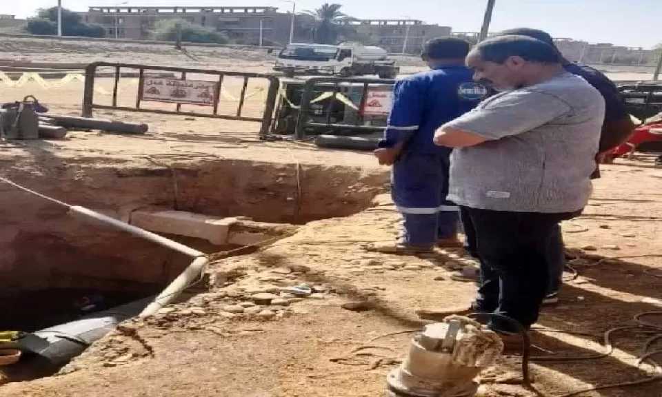 أسوان تعيد ضخ المياه بعد حملة تطهير موسعة للصرف الصحي