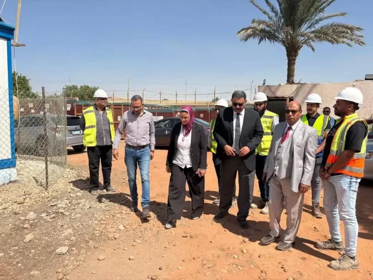 انشاء محطة ماقوسة بالمنيا