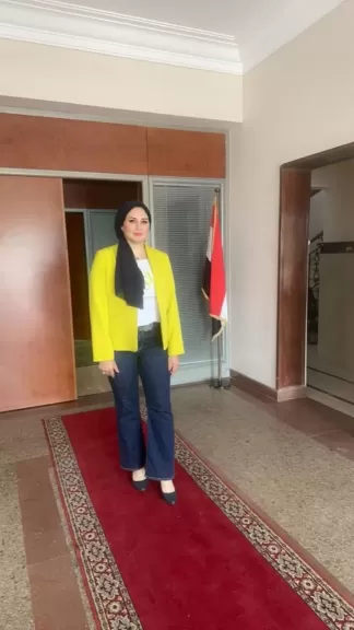 النائبة شيرين صبري، عضو مجلس الشيوخ