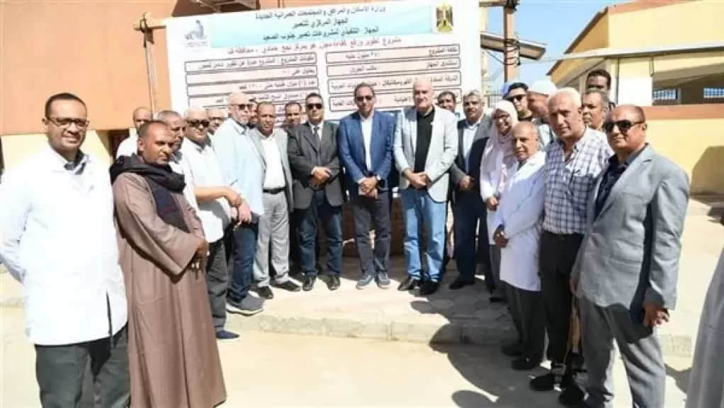مبنى المرور الجديد في نجع حمادي