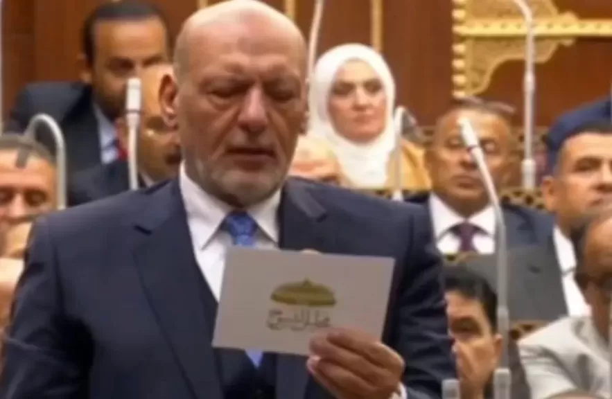 النائب المستشار حسين أبو العطا رئيس حزب المصريين