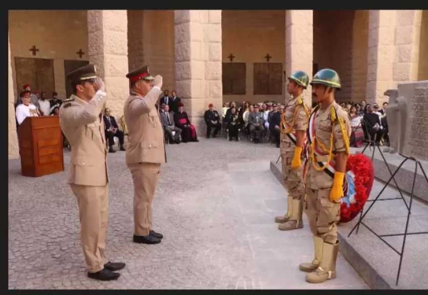 القوات المسلحة تشارك عدد من دول الكومنولث الإحتفال السنوى لإحياء الذكرى (83) لضحايا معركة العلمين