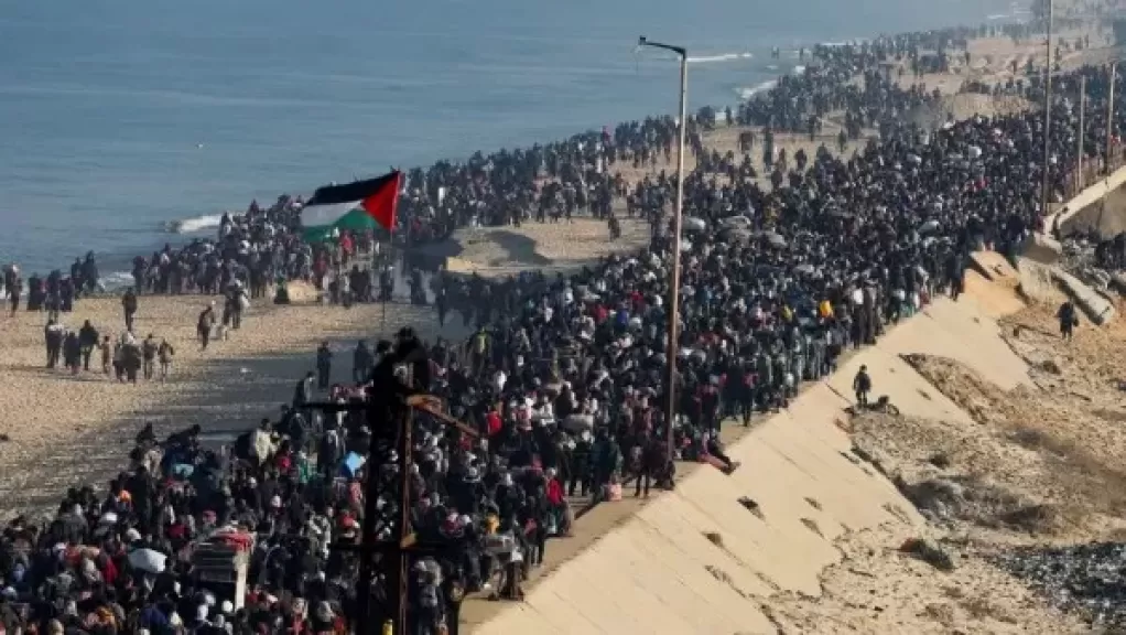 النازحين في غزة