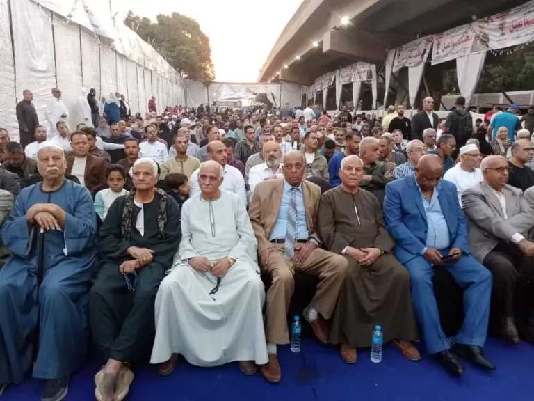 أهالي بولاق الدكرور ونجوم الفن والسياسة يعلنون دعمهم للنائب محمد إسماعيل في مؤتمر جماهيري حاشد