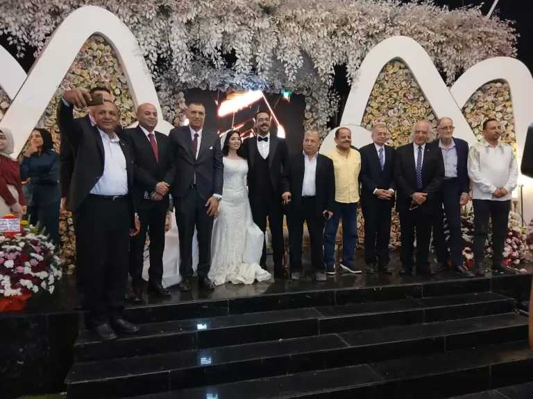 أسرة تحرير جريدة الميدان تهنئ الكاتب الصحفي وجدي صابر بزفاف نجله أدهم